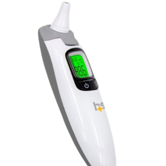 Healthsmart Talking Infrared Ear & Forehead Thermometer, Visual Fever Alarm - Picture 2 of 8